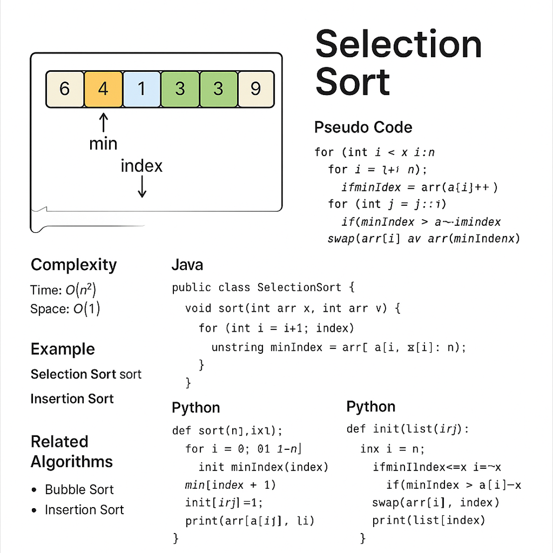 Selection Sort Algorithm